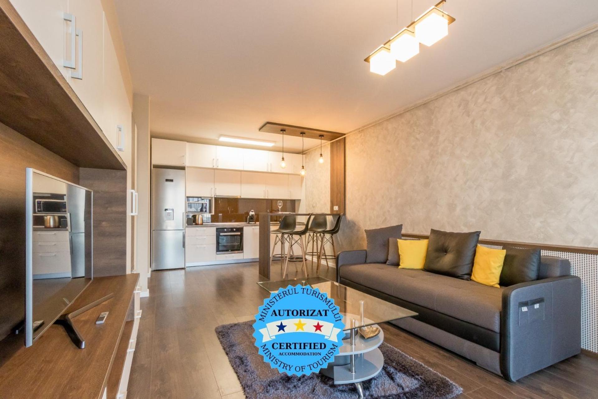 Modern Downtown Apartment クルージュ＝ナポカ エクステリア 写真